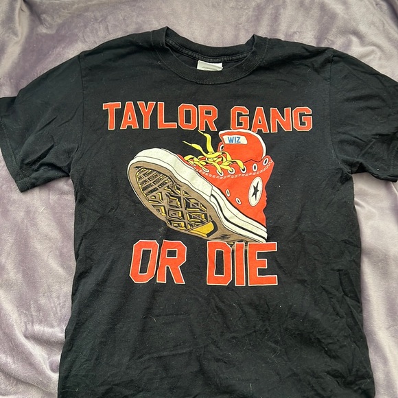 Hanes Tops - VINTAGE Wiz Khalifa Taylor Gang or Die Short Sleeve T-Shirt